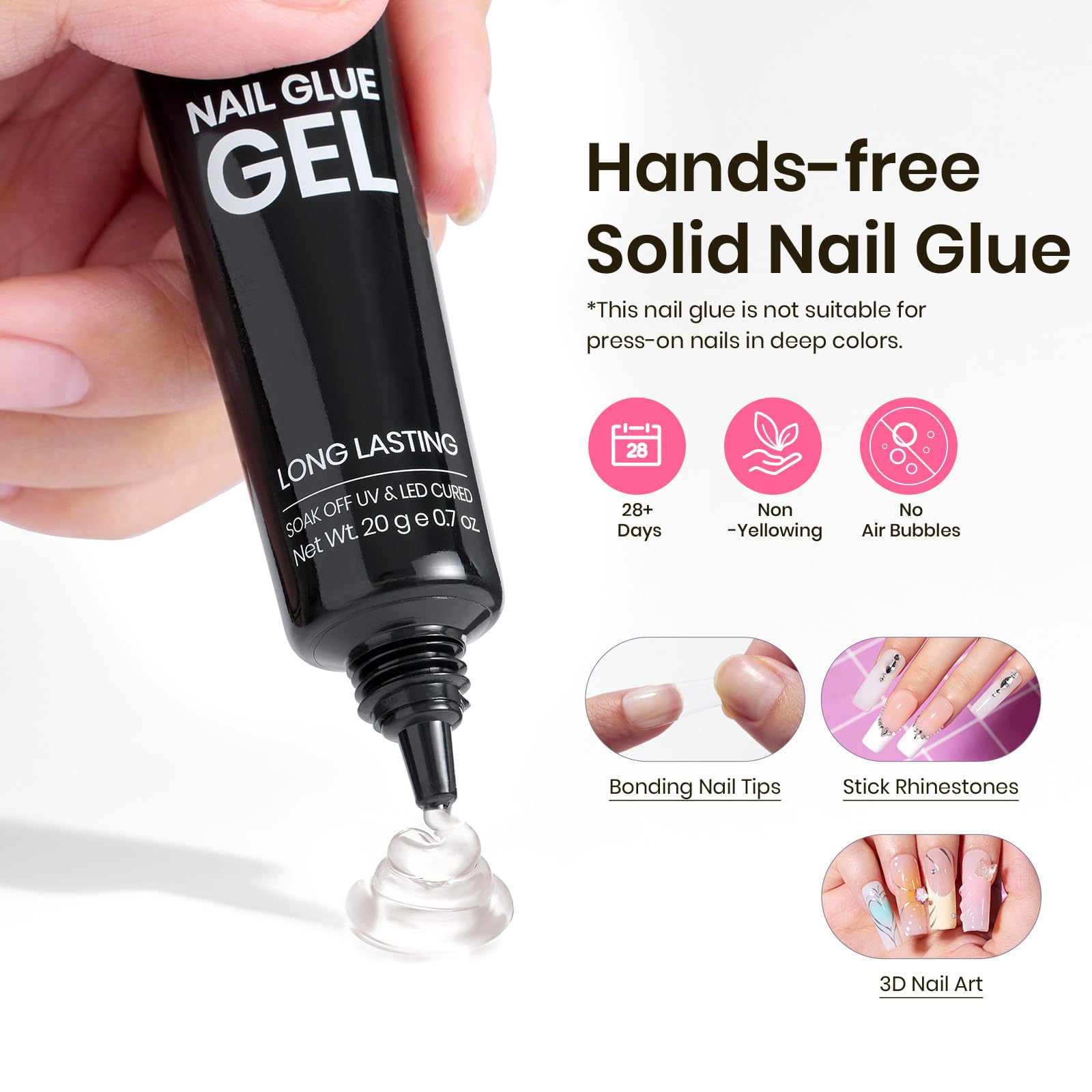 Beetles Tipex half-matte tips add texture for better grip and longer wear.