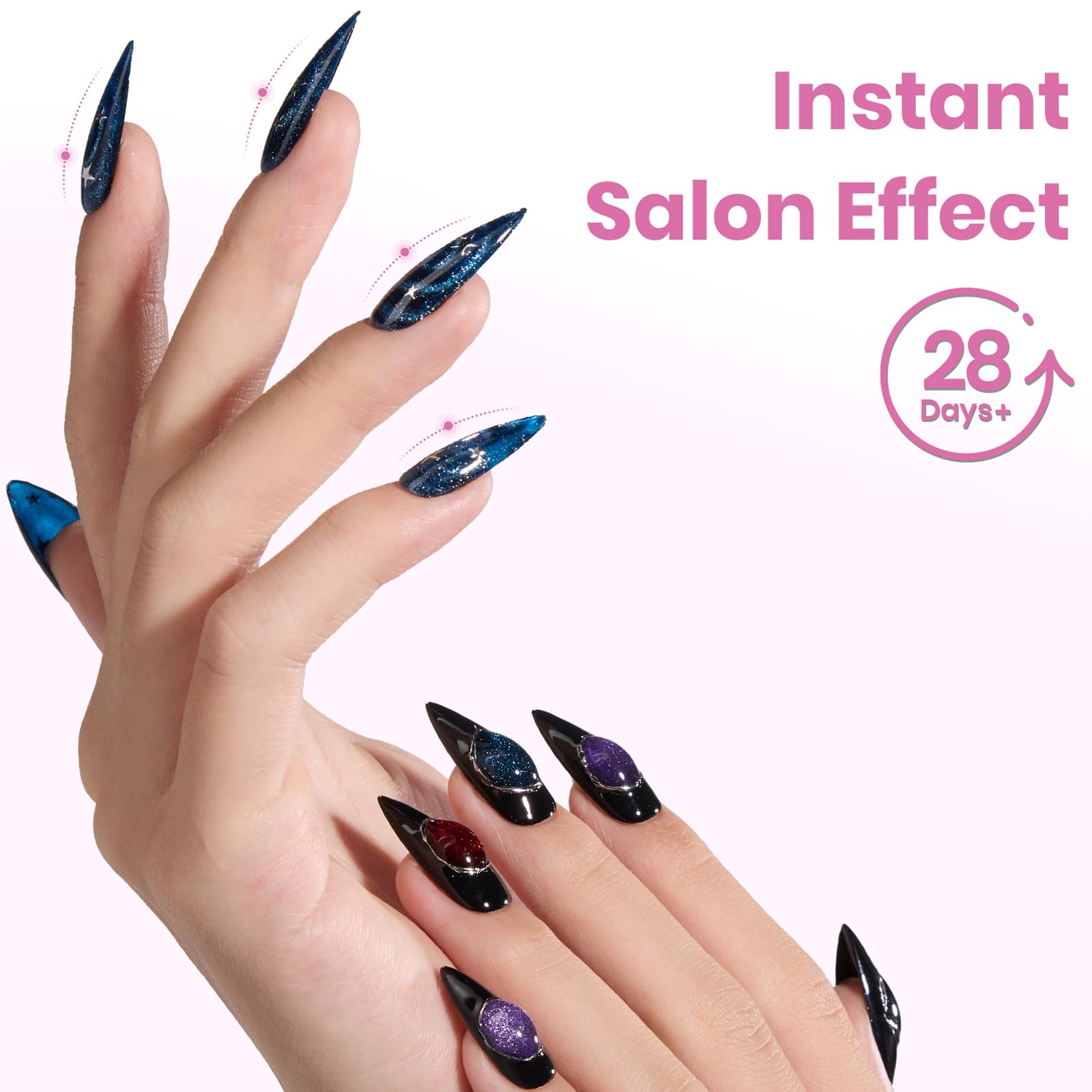 Beetles Tipex Lite pre-etched closeup highlights easy prep and salon-grade finish
