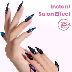 Beetles Tipex Lite pre-etched closeup highlights easy prep and salon-grade finish