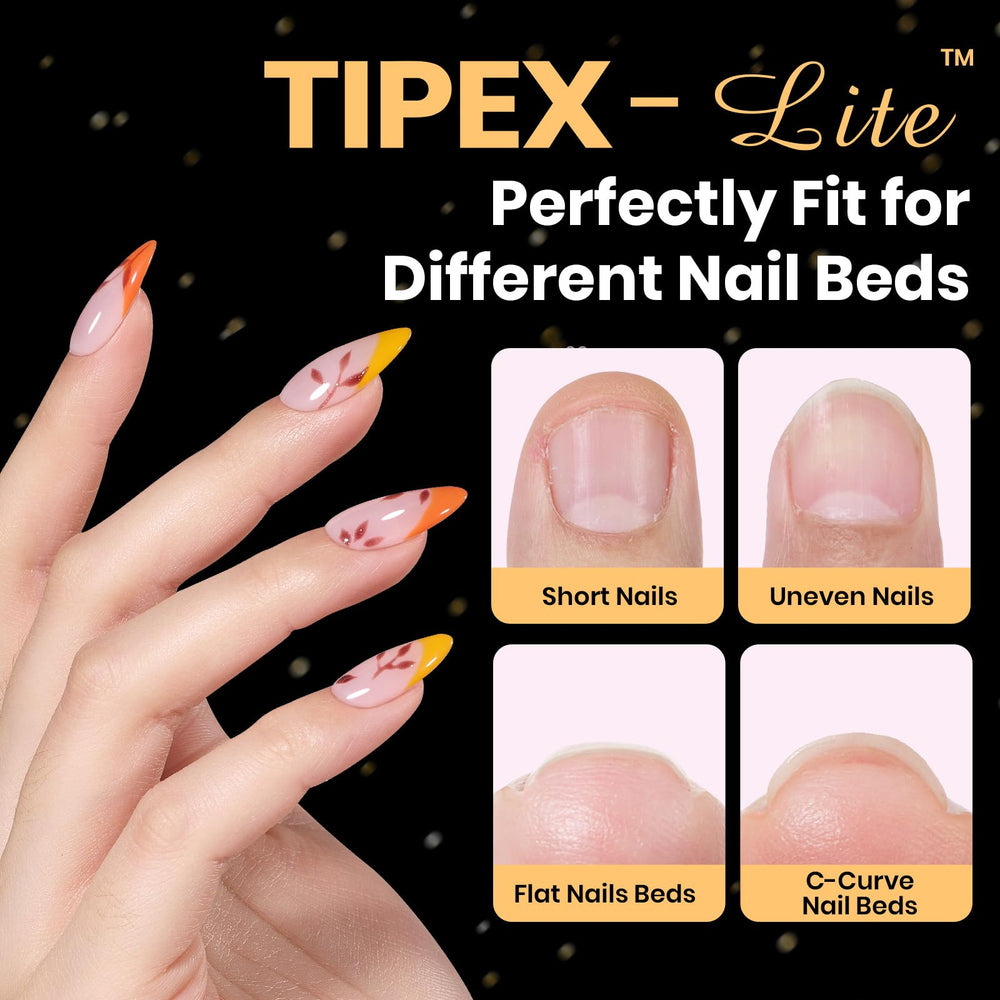 Beetles Tipex Lite pre-etched tips closeup highlight effortless prep and flawless edges