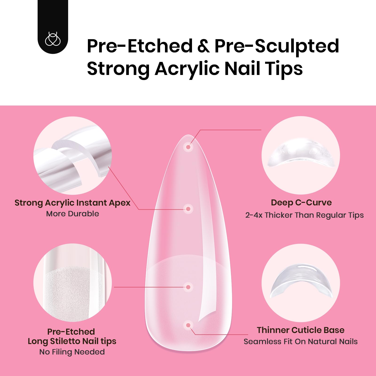Beetles Tipex included nail file for shaping and prep before cure.