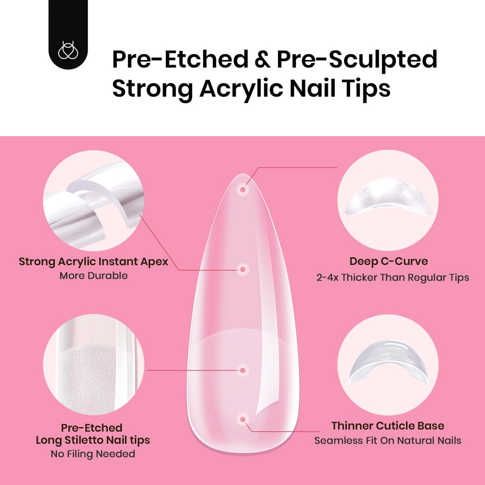 Beetles Tipex included nail file for shaping and prep before cure.