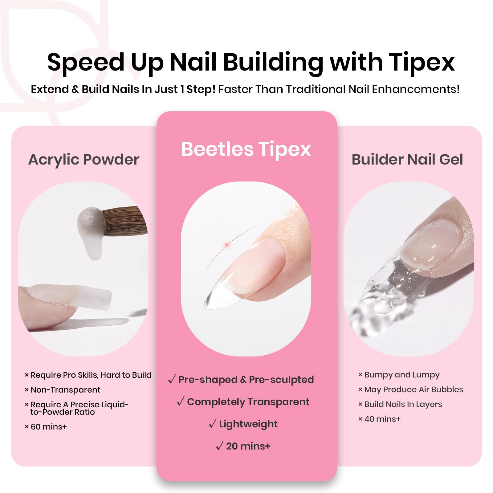 Beetles Tipex nail file for shaping and smoothing edges
