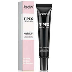 Beetles Tipex Nail Glue 20g bottle-stand demonstrates easy-access packaging for quick use.
