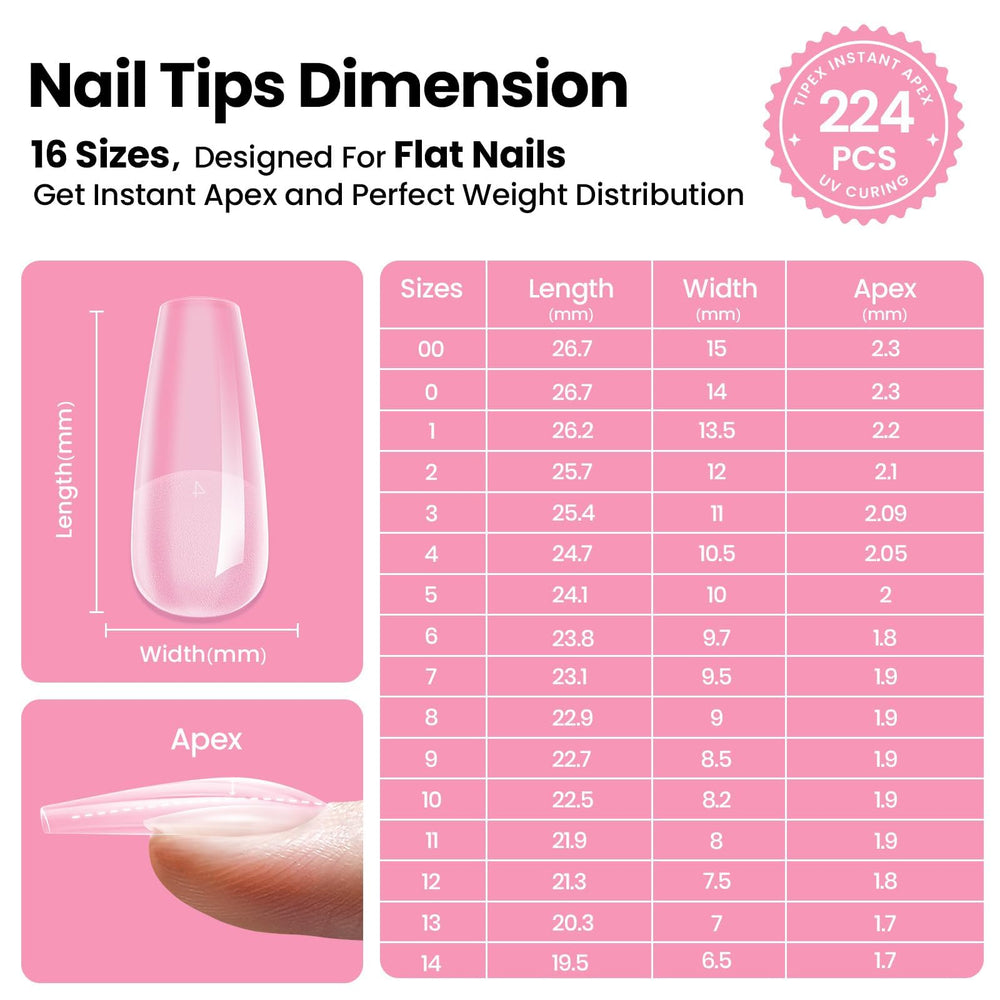 Beetles Tipex nail glue tube for precise, strong adhesion.