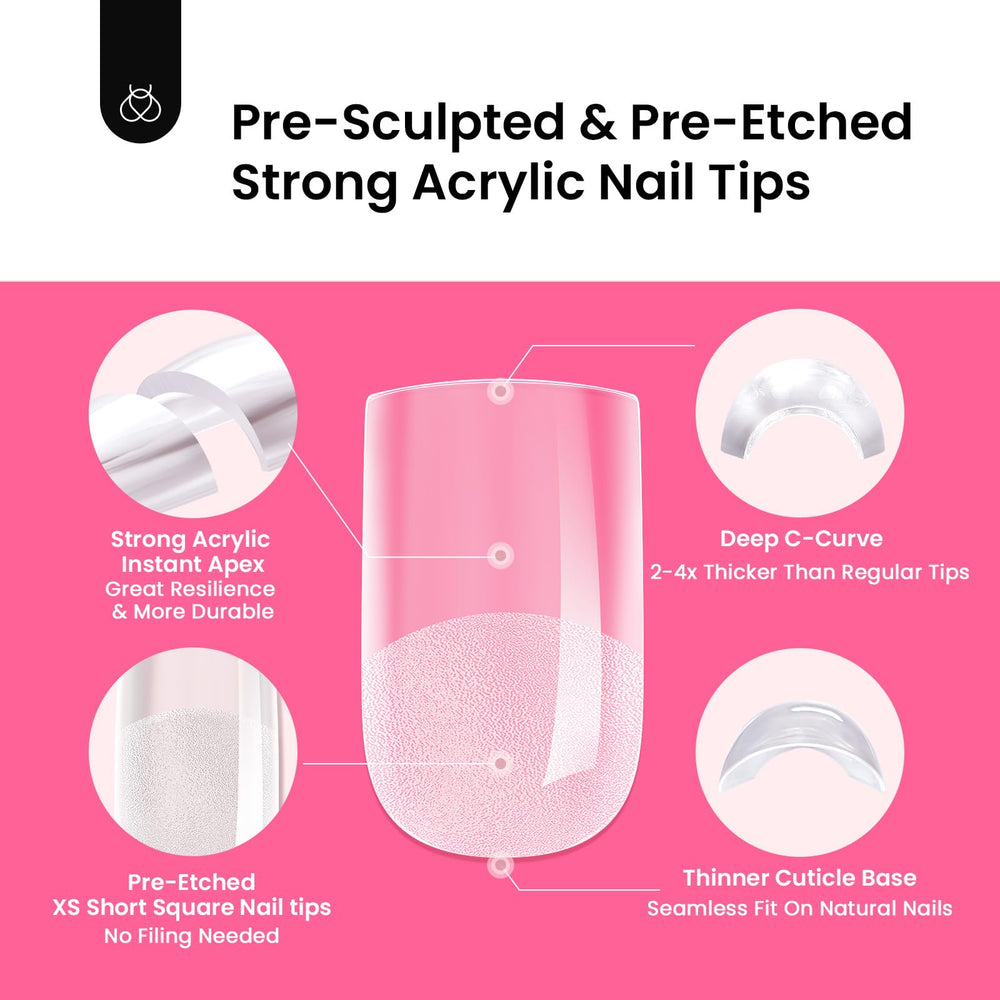Beetles Tipex no-bubbles finish showcases a smooth, professional manicure.