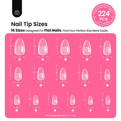 Beetles Tipex pre-etched tips macro shot shows 16 sizes for a precise fit