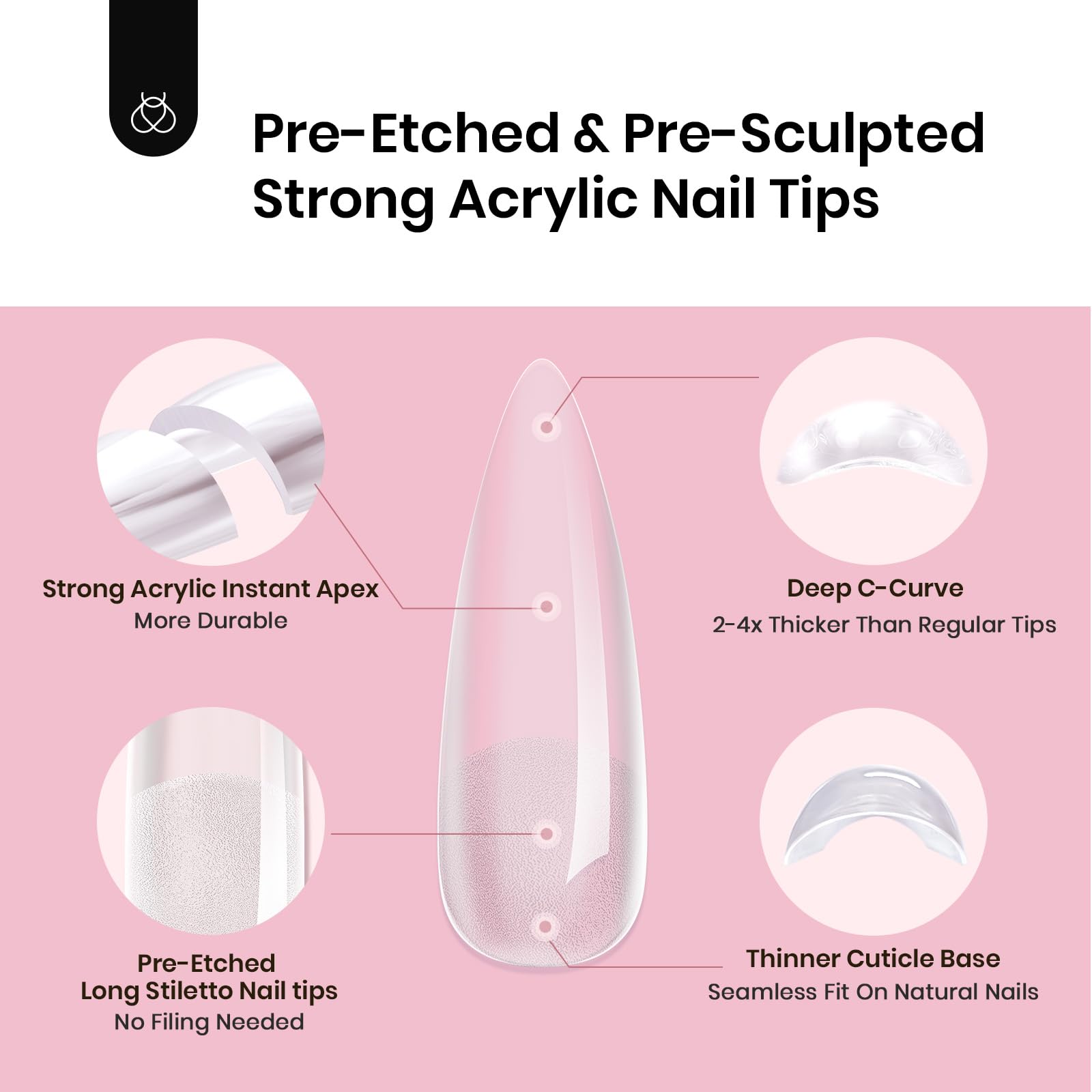 Beetles Tipex press-on nails provide quick, salon-style results.