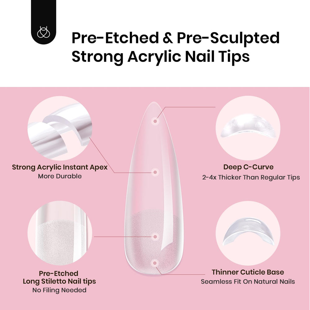 Beetles Tipex press-on nails provide quick, salon-style results.