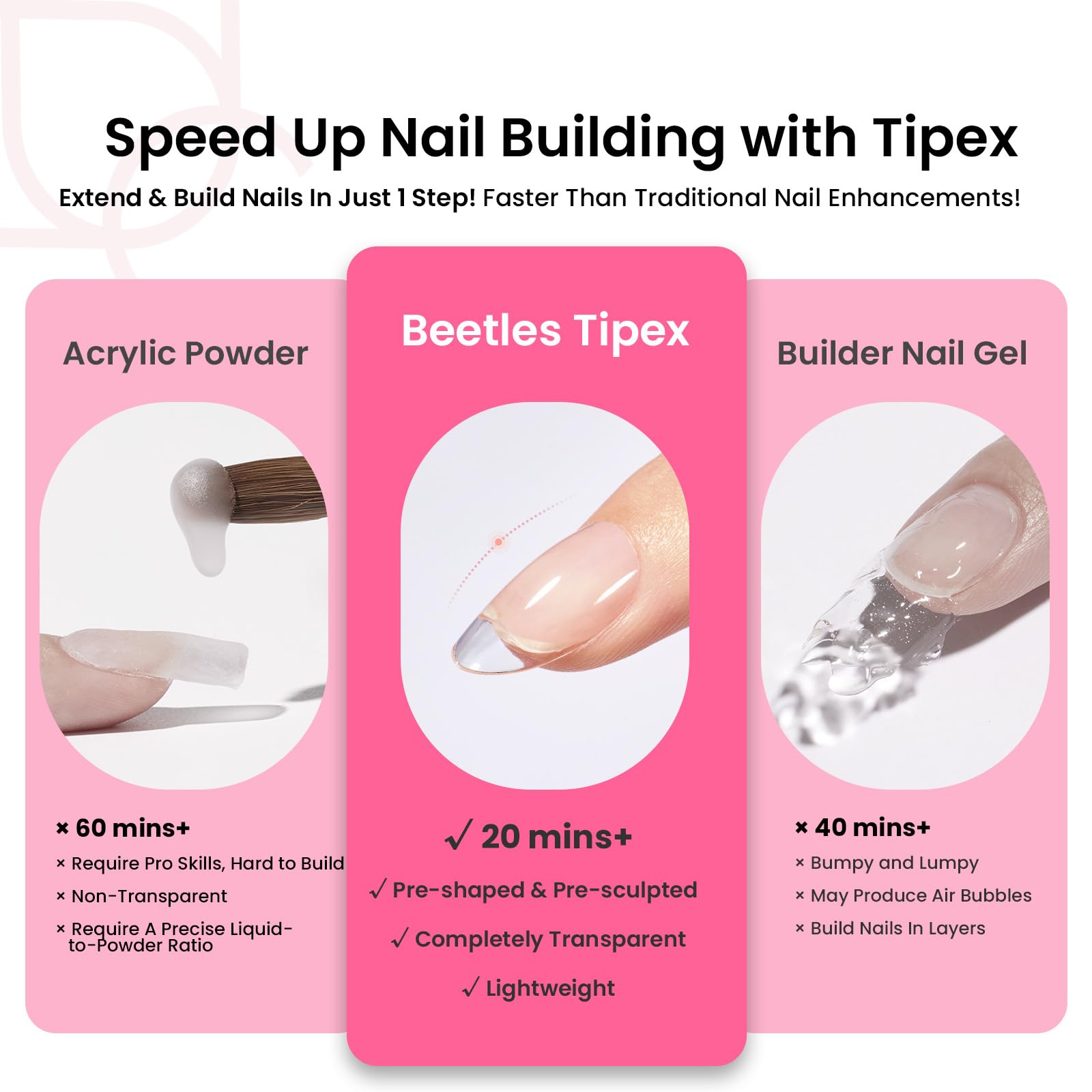 Beetles Tipex solid glue squeeze-tube in-use image emphasizes mess-free application