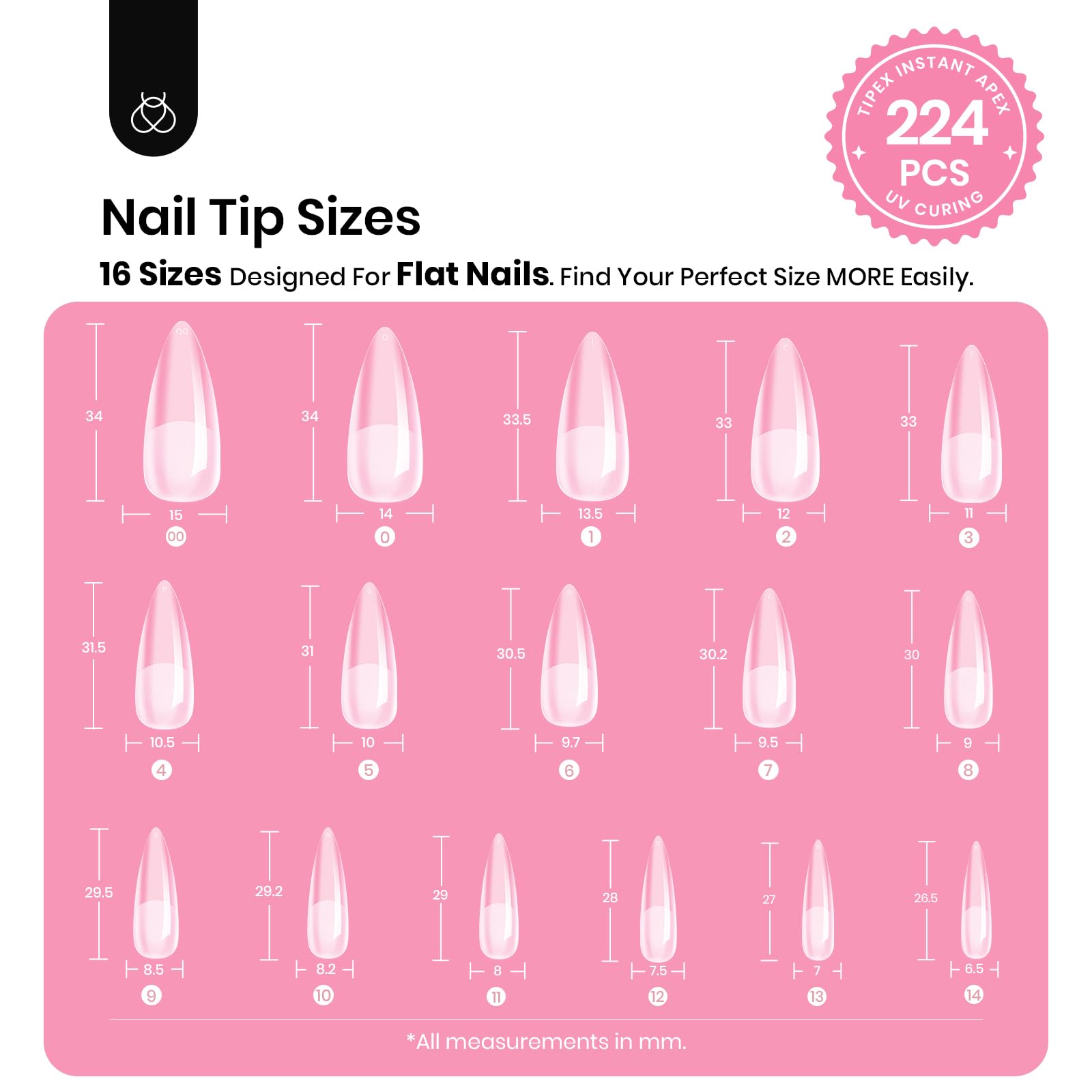 Beetles Tipex solid nail glue 20g for secure, mess-free tip adhesion.
