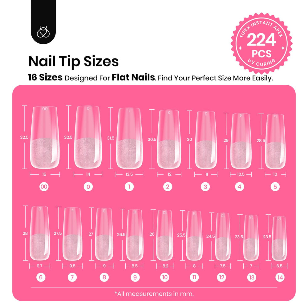 Beetles Tipex solid nail glue 20g anchors tips for clean, mess-free application.