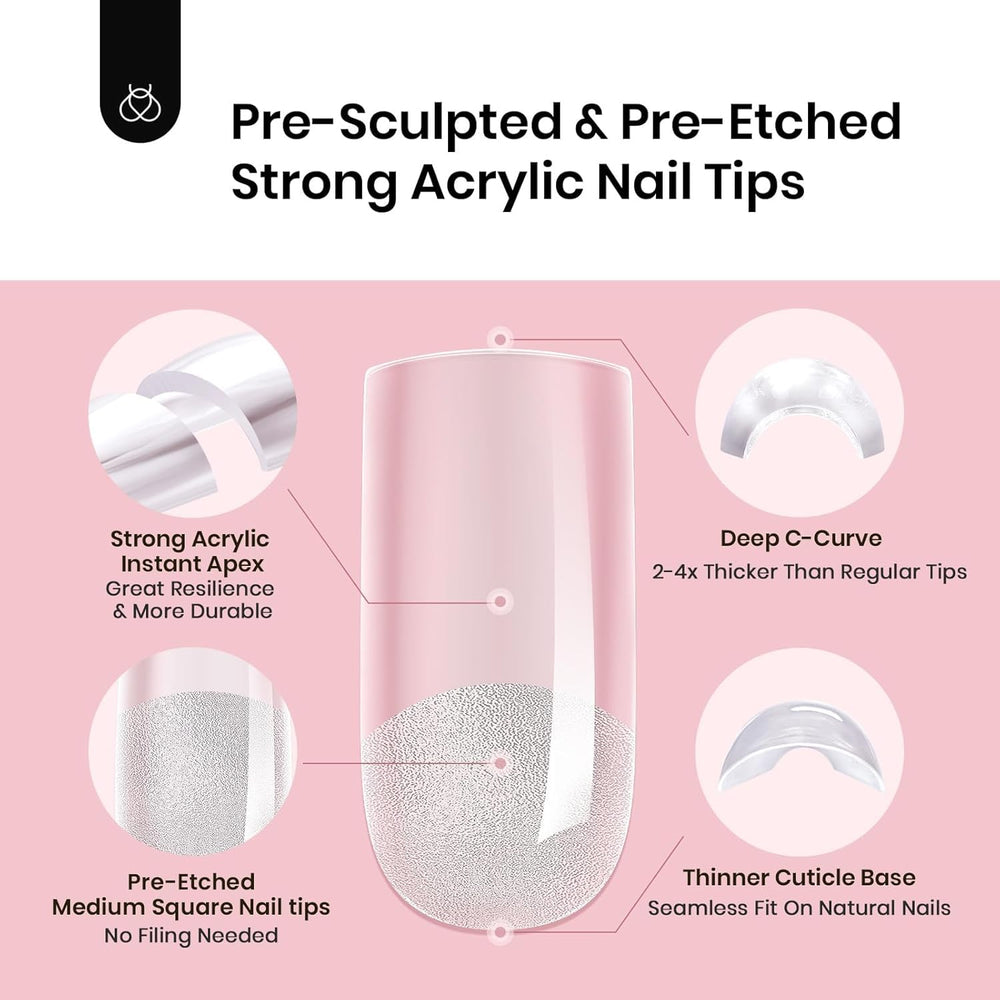 Beetles Tipex textured tips improve adhesion with enhanced friction during placement.