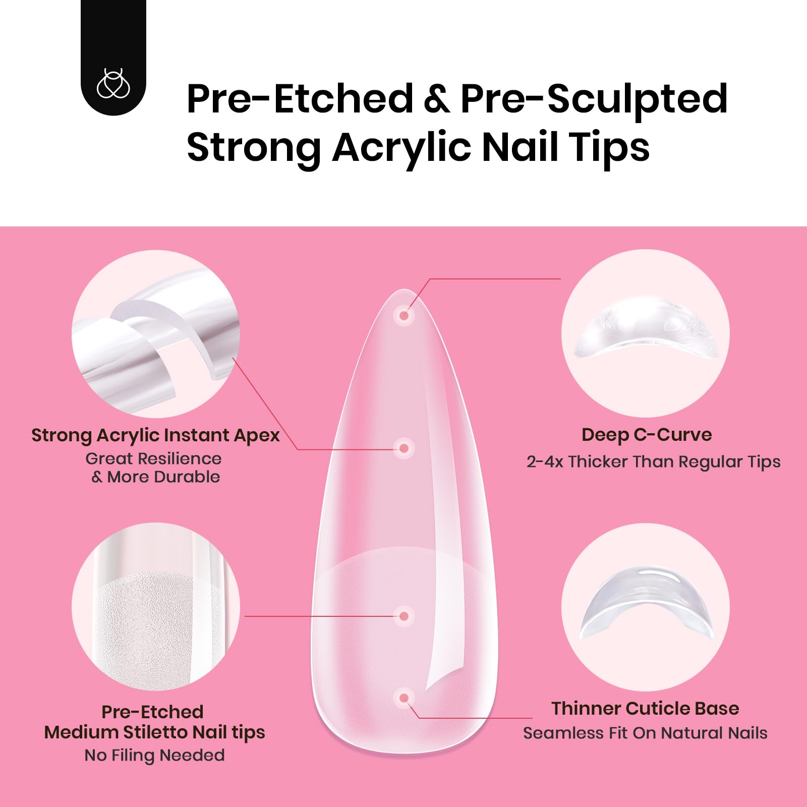Beetles Tipex tip application on nail with glue for steady placement.