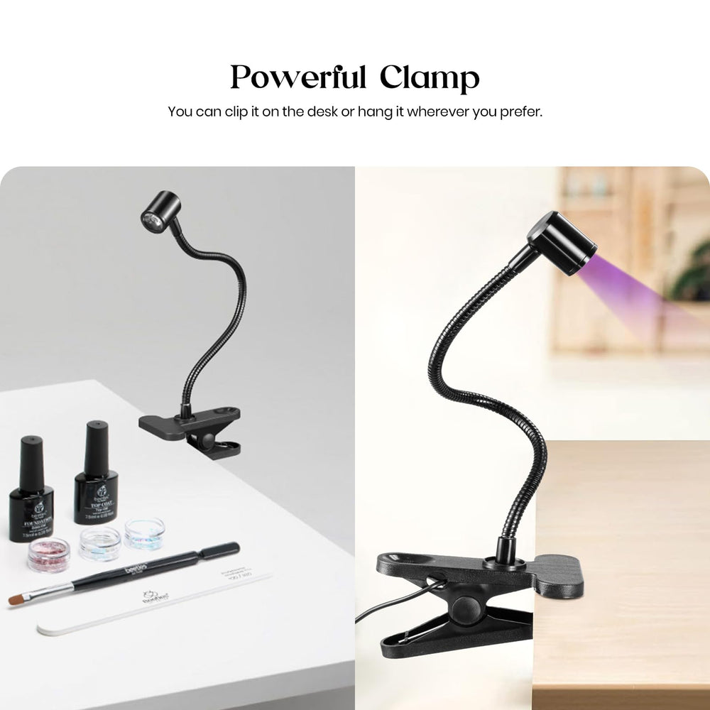 Beetles UL-certified nail lamp emitting 395nm light for safe gel curing