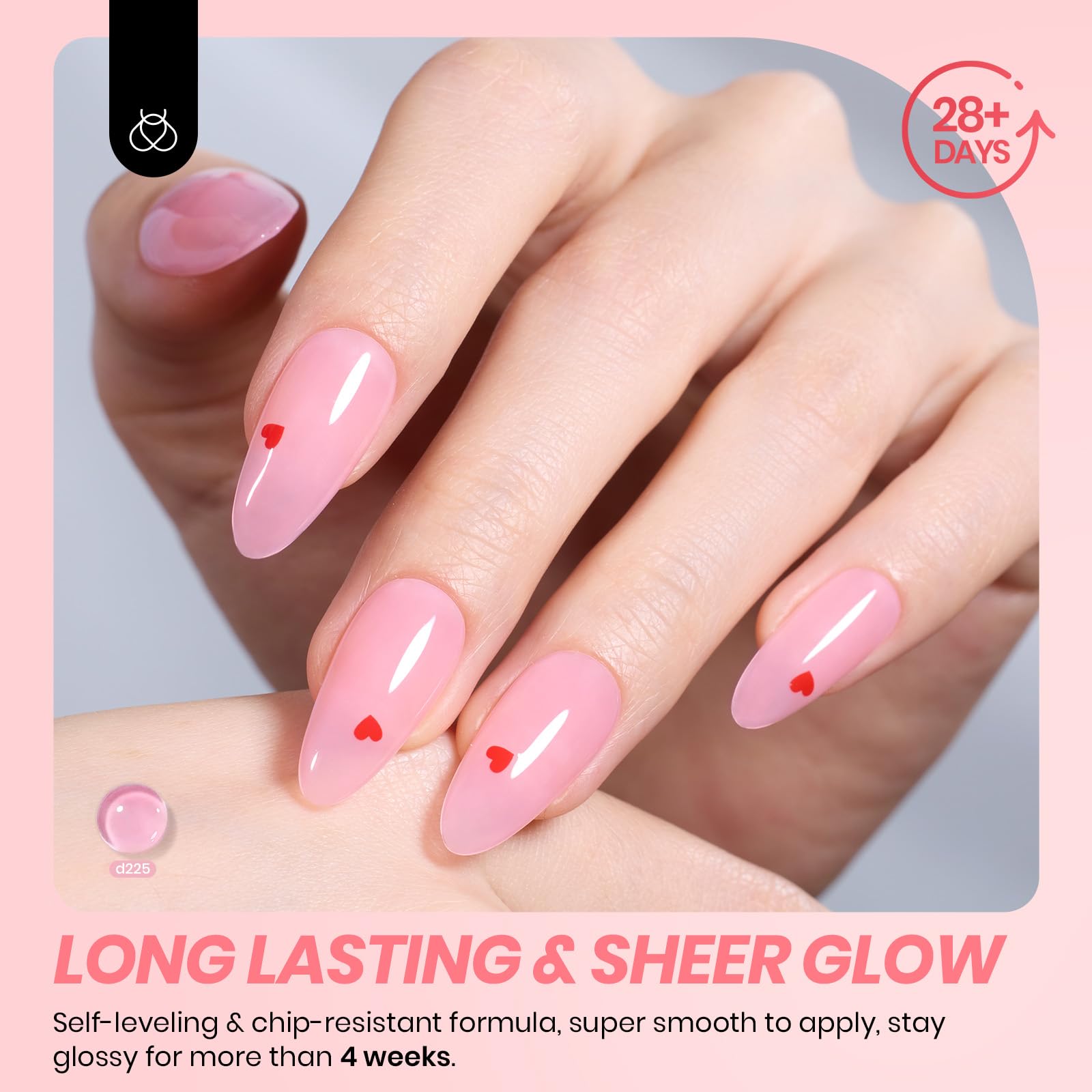 Beetles UV gel cures in 60–120 seconds for quick salon-quality results.