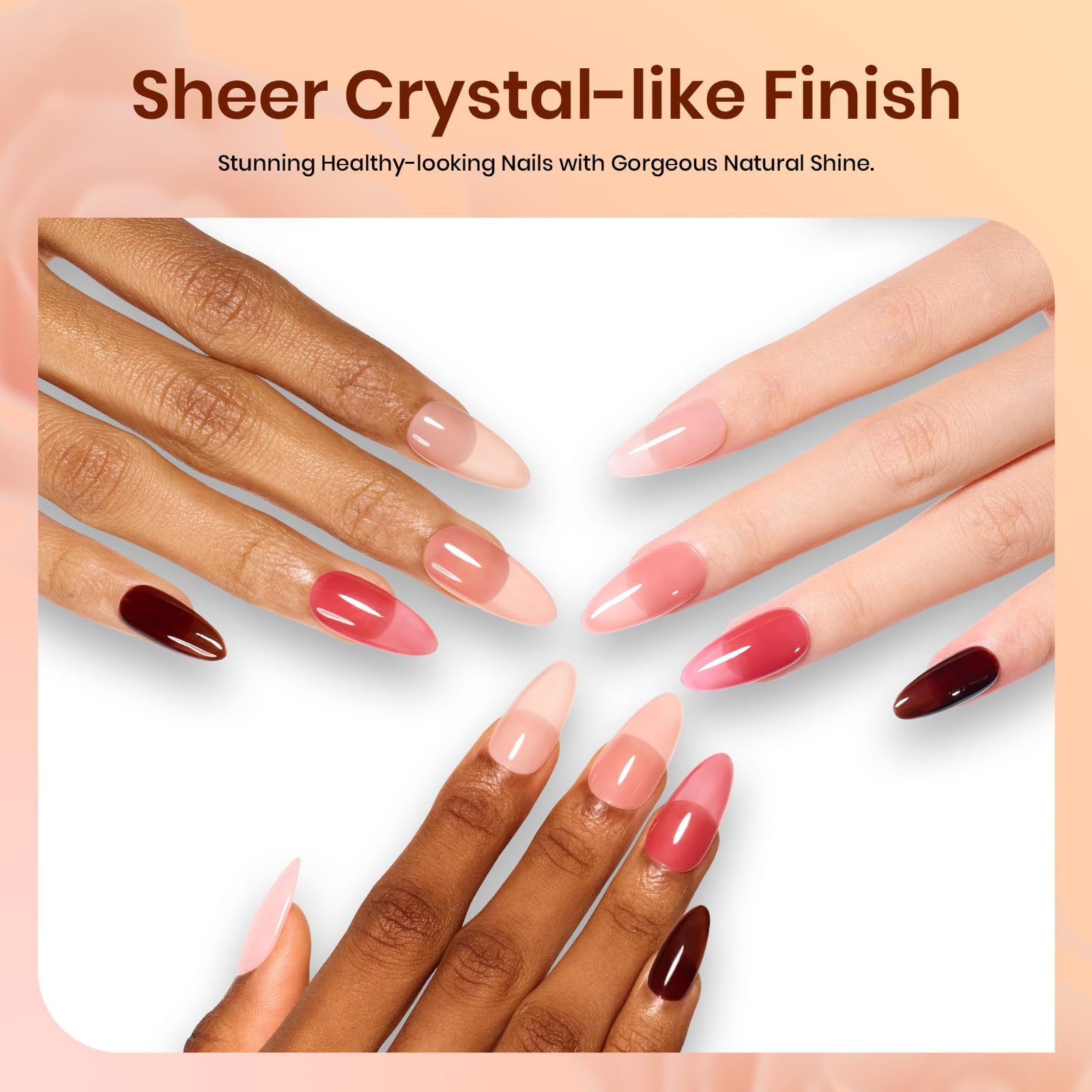 Beetles UV LED manicure setup for fast curing at home.