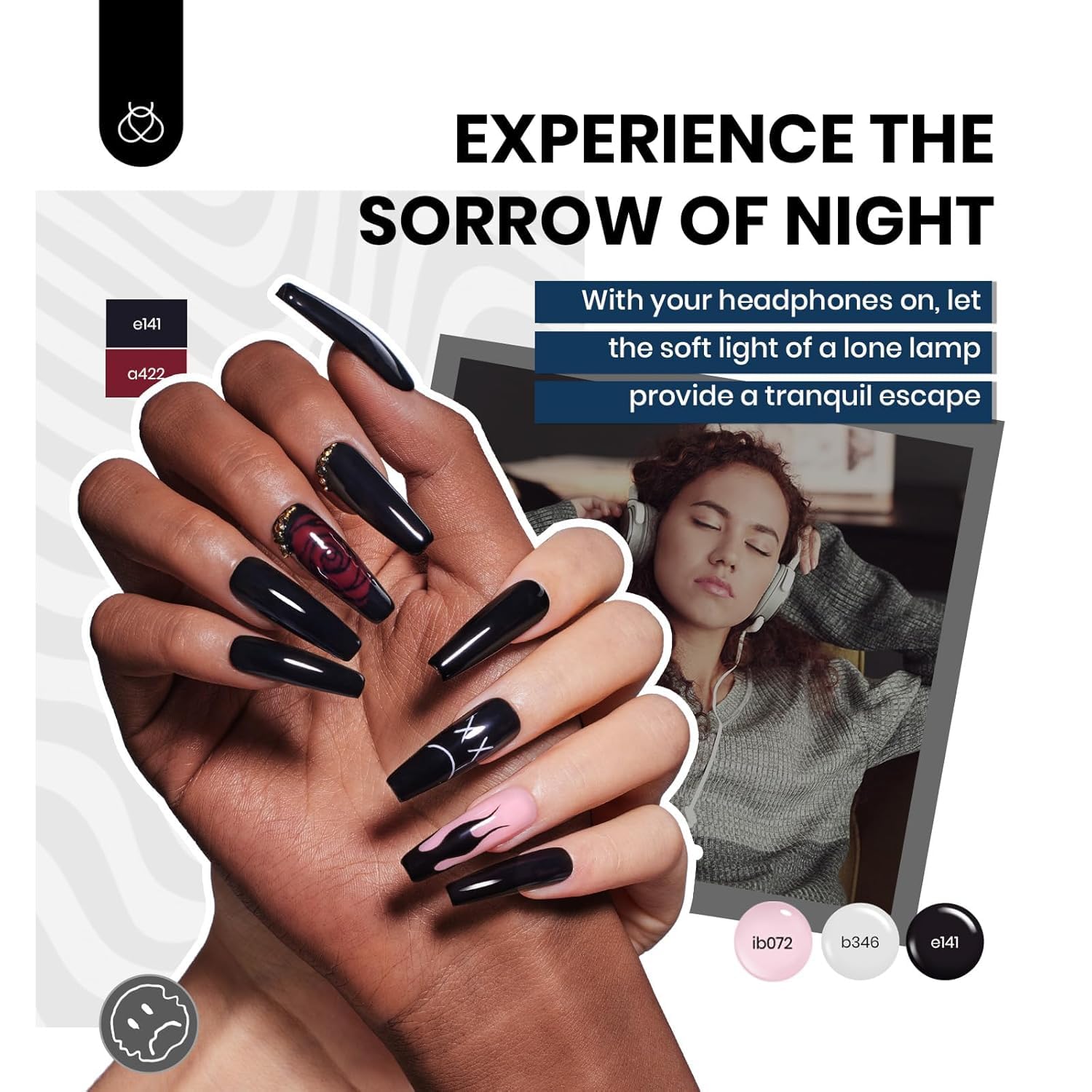 Beetles UV LED nail lamp with automatic sensor enables quick hands-free curing.
