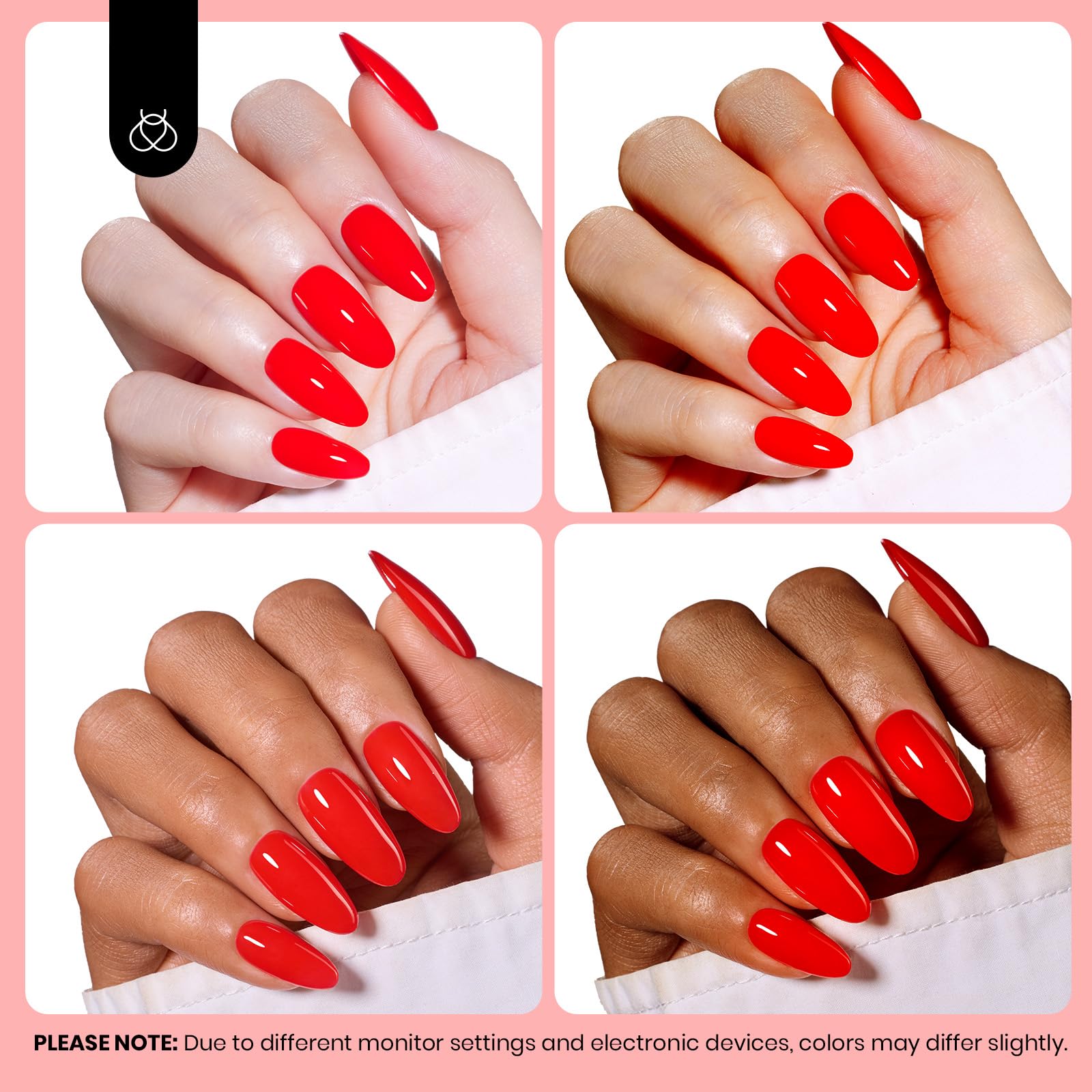 Beetles Vernis Gel Rouge: emballage cadeau élégant et prêt à offrir