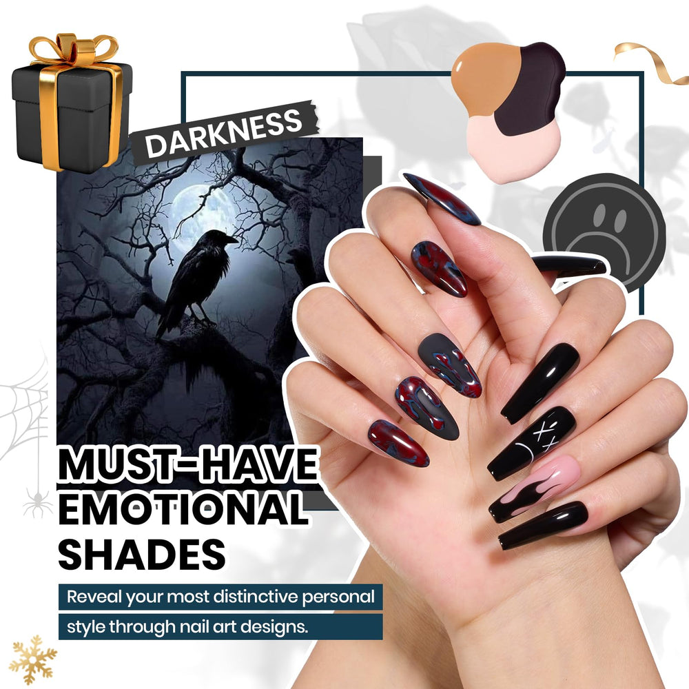 Beetles Winter Gel Nail Polish Set base coats for smooth foundation and lasting wear