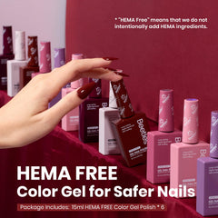 Beetles gel polish application brush-ready scene showing smooth glide.