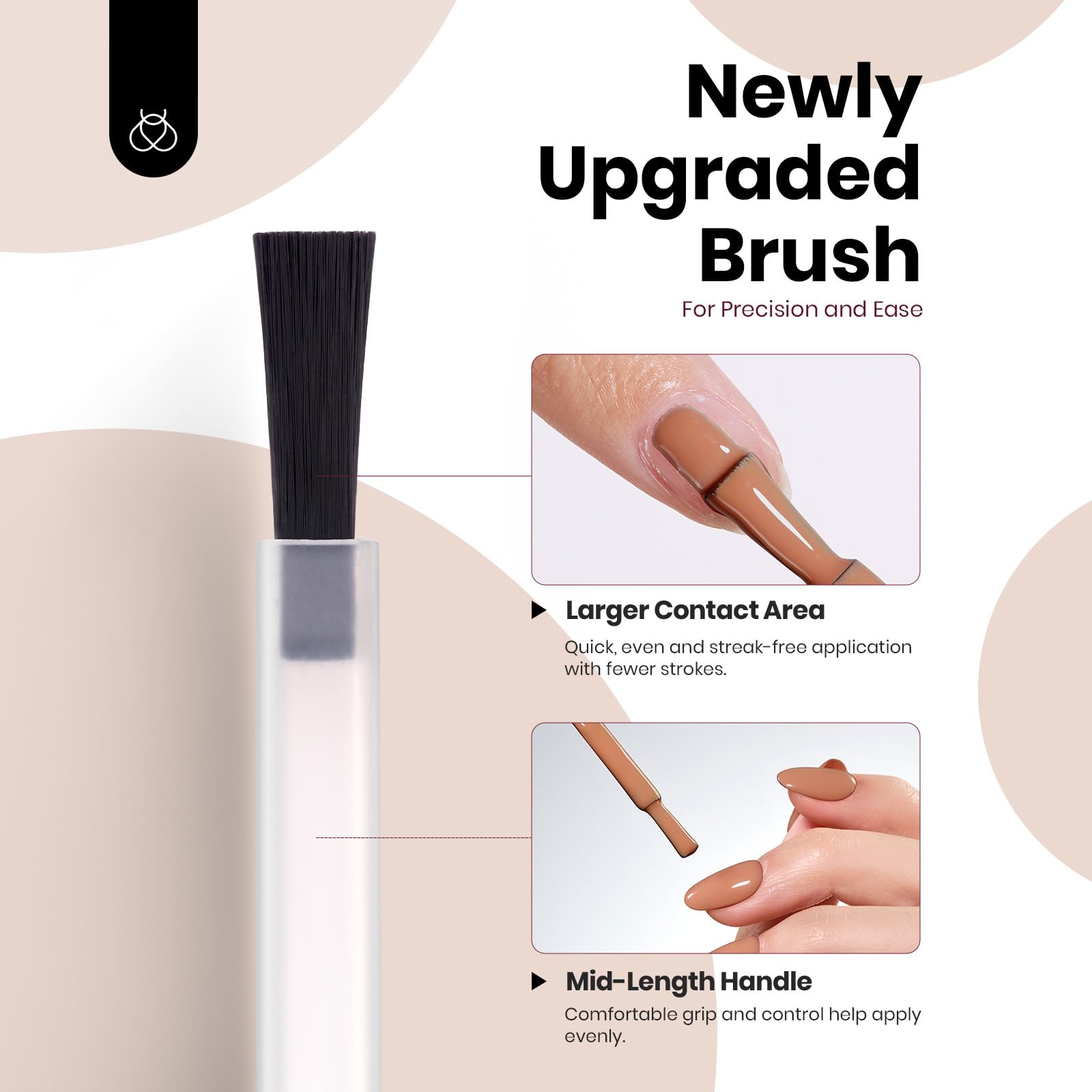 Beetles Winter Gel Polish caramel bottle style supports fall/winter look