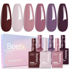 Beetles Winter collection bottles display neon colors for creative nail art.