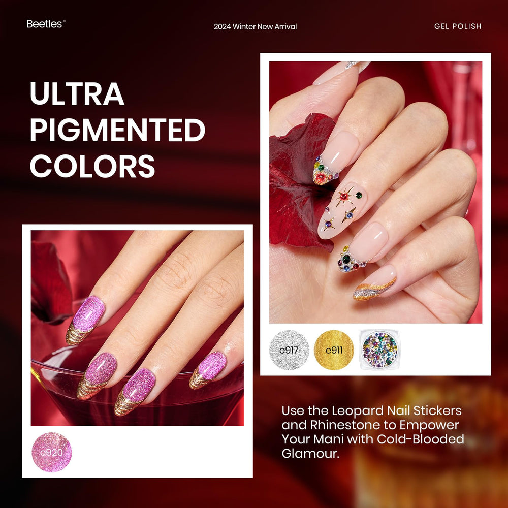 Beetles Winter Gel Polish 20-color lineup for versatile looks
