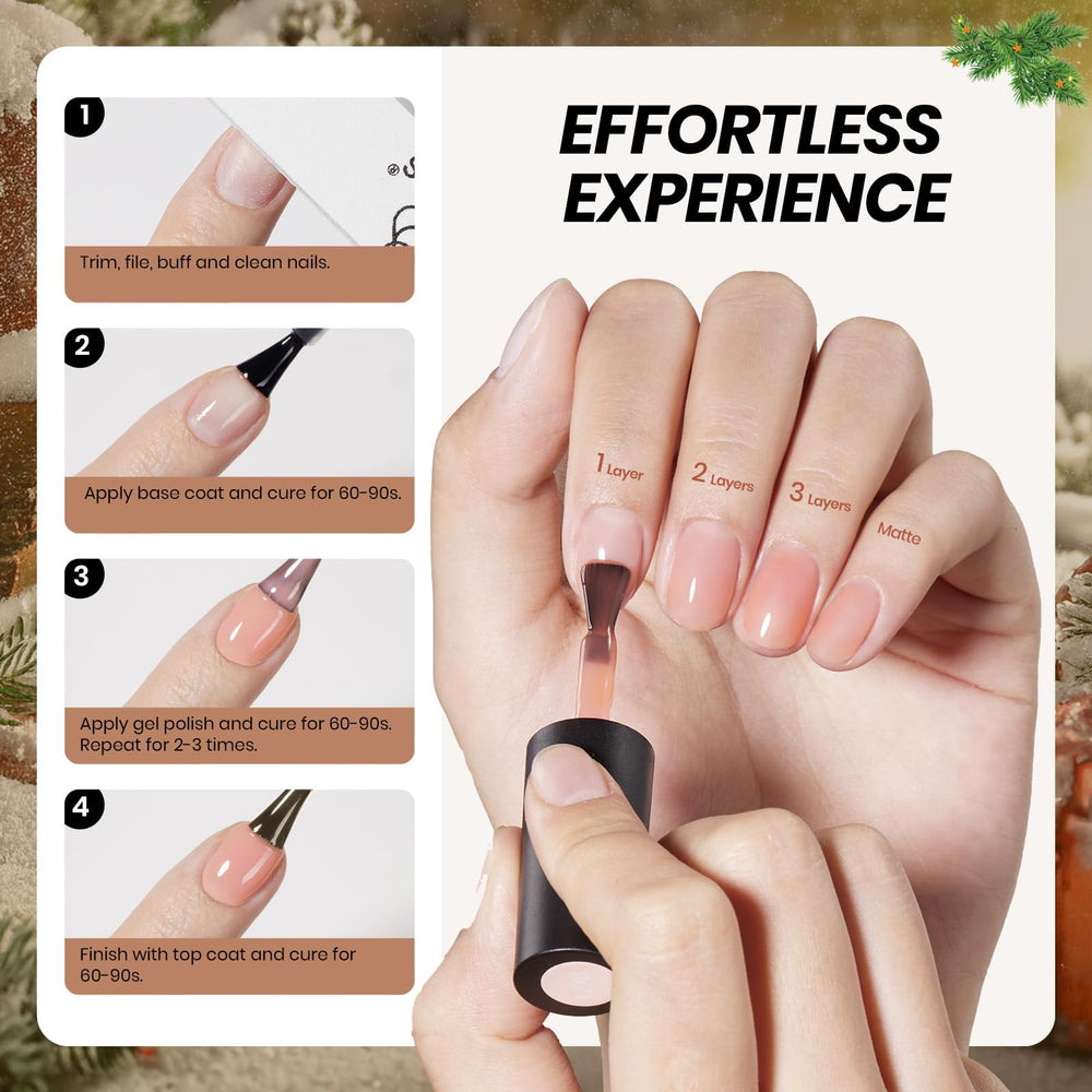 Beetles Winter Holiday Nail Art Ideas inspire festive at-home manicures.