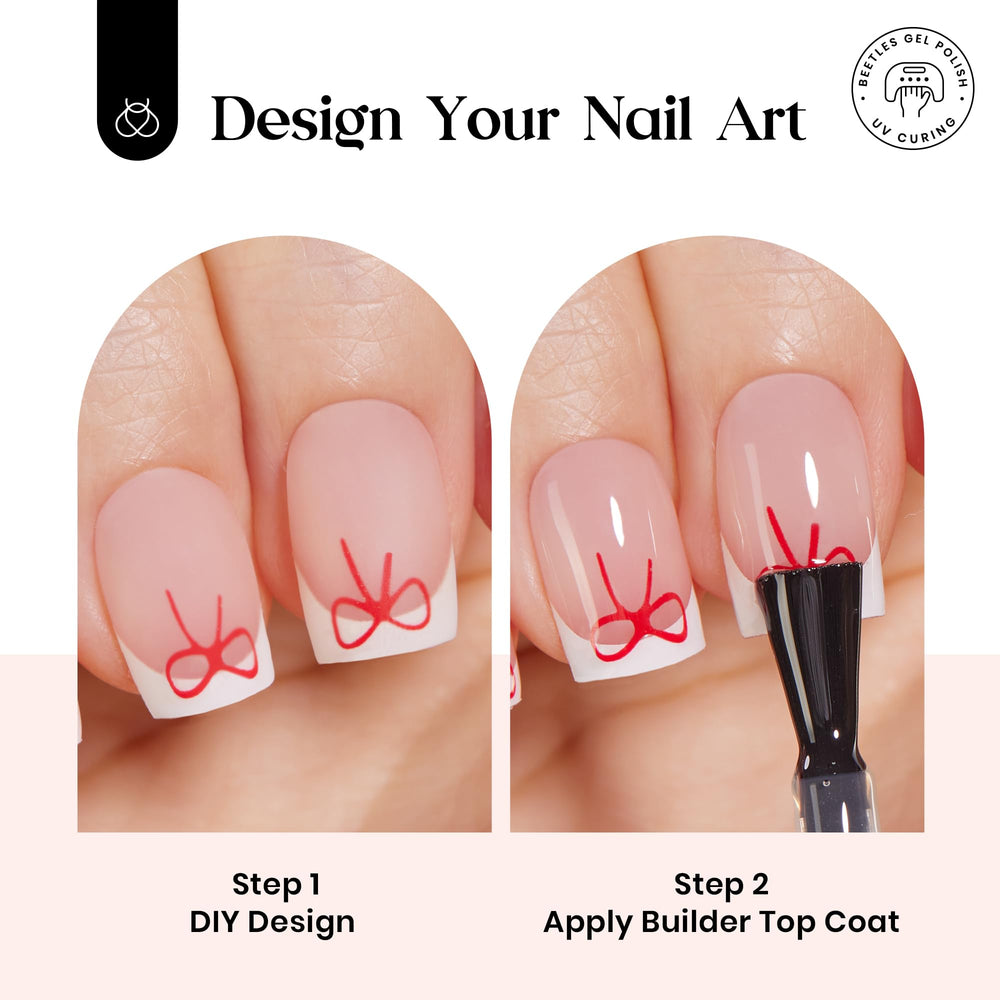 Beetles X Press Plus On Nails Kit nail pusher for precise prep