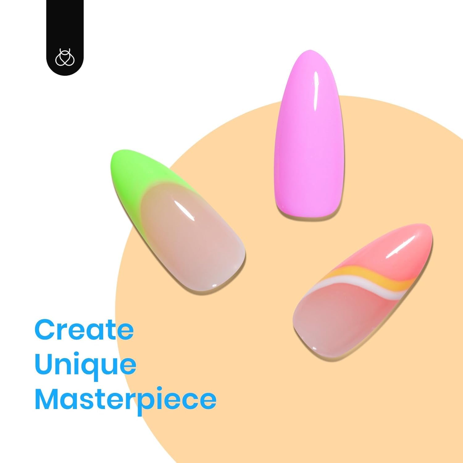 Beetles yellow neon gel polish adds sunny brightness to nails