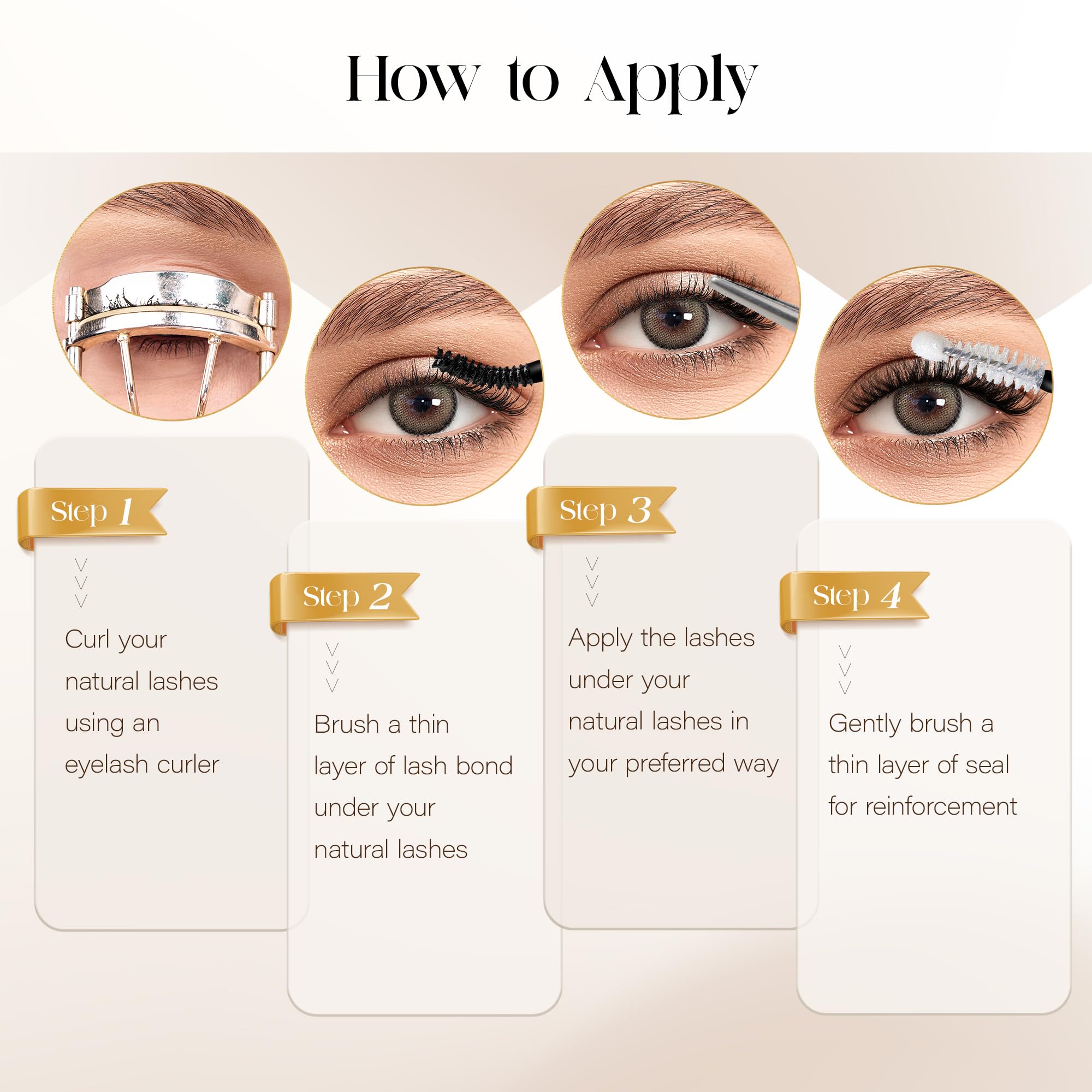BEFER Beauty wispy DCurl lashes add natural yet dramatic volume to everyday looks.