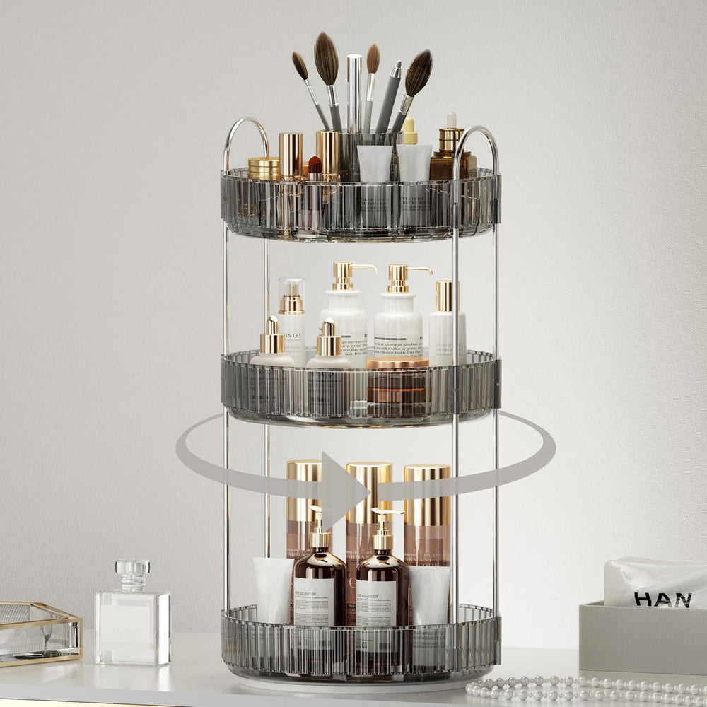 BEFSOP space-saving solution keeps cosmetics, jewelry, and fragrances within easy reach.