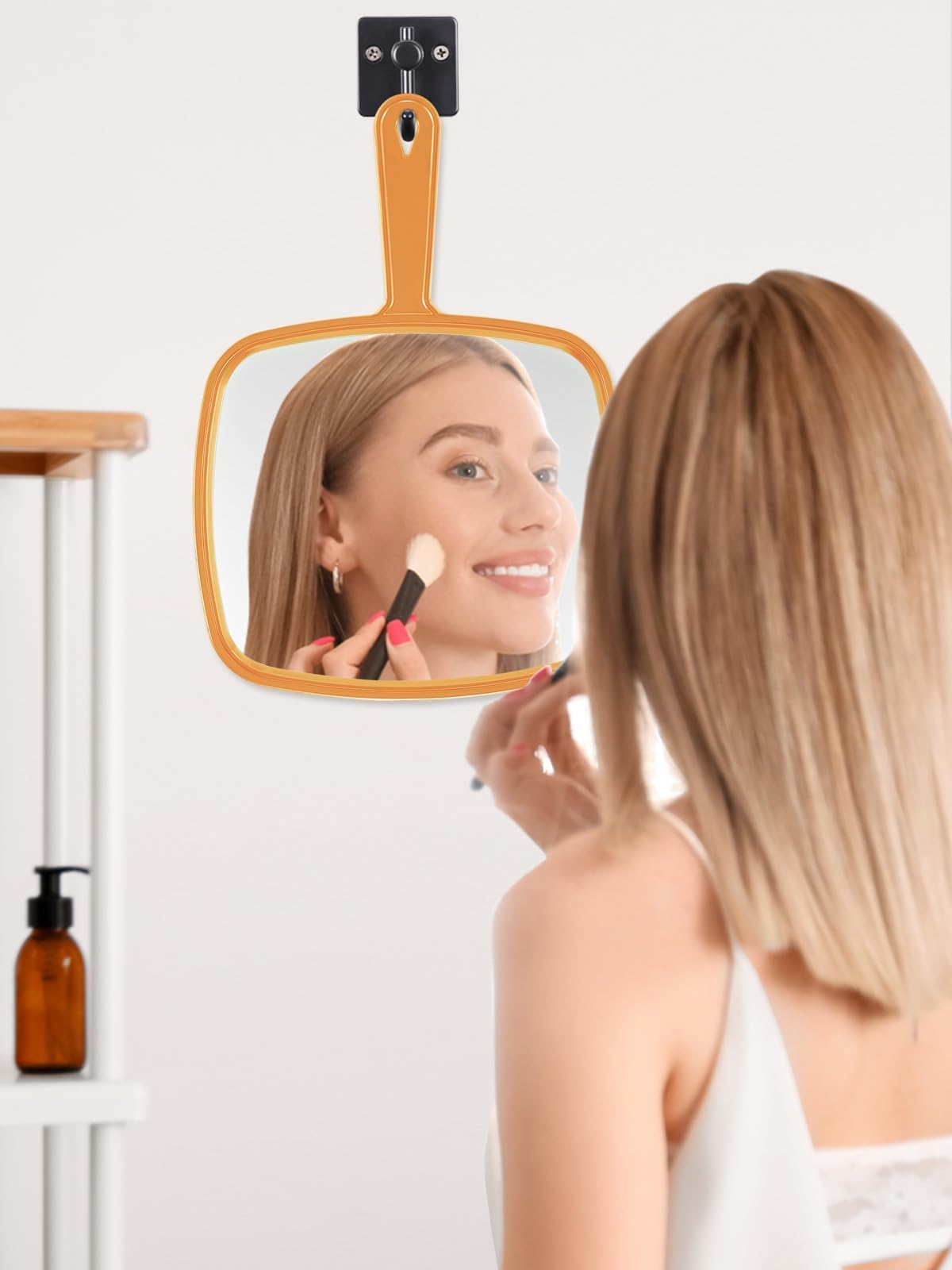 BEFUI orange ergonomic-design emphasizes non-slip grip during daily grooming.