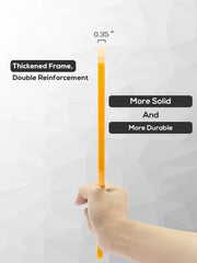 BEFUI orange hanging-frame demonstrates dual-mode versatility for countertop or wall display.