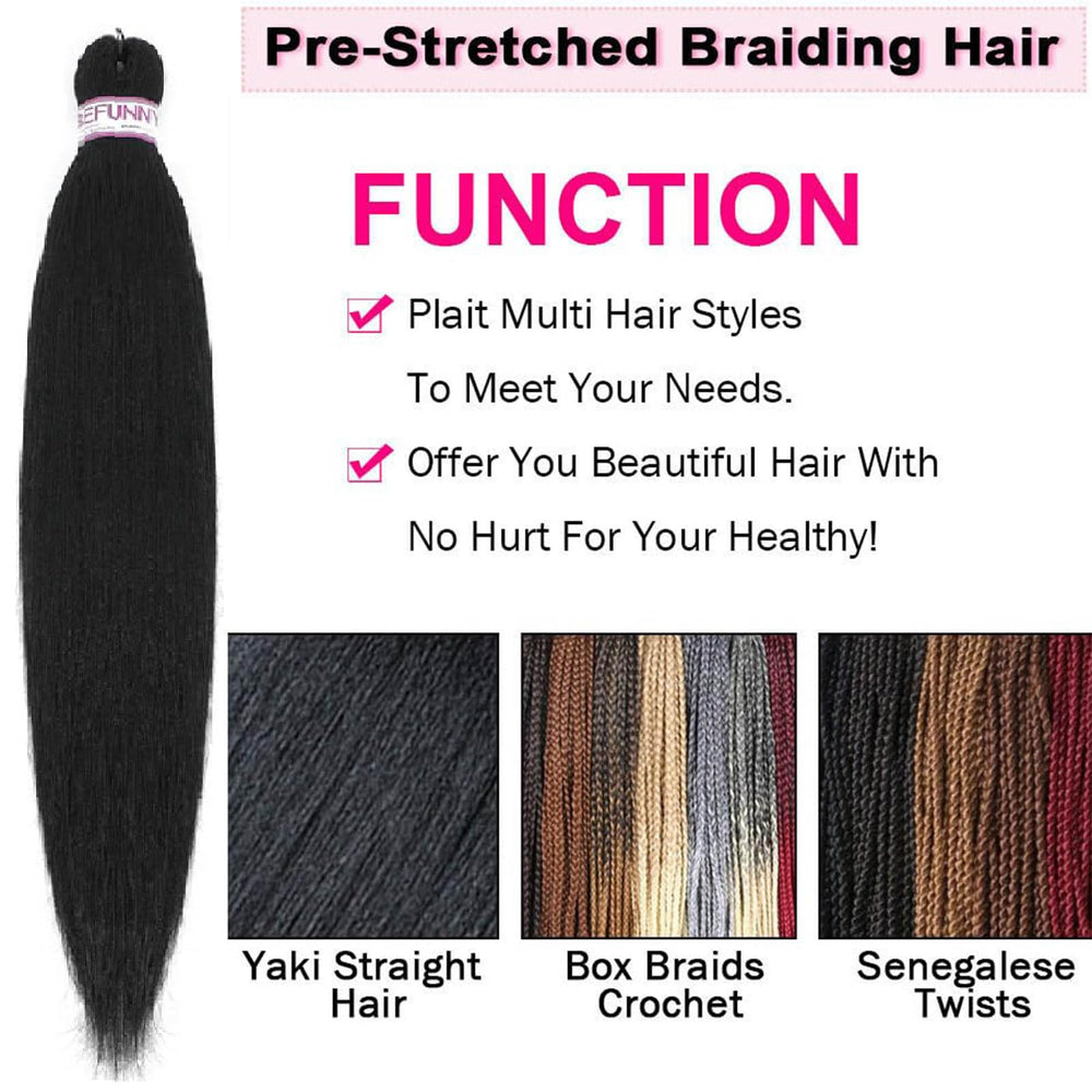 BEFUNNY hot-water setting braiding hair lets you reshape styles at home.