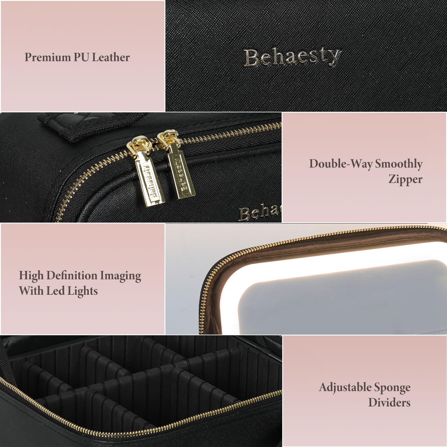 Behaesty organizer supports jewelry and accessories alongside cosmetics