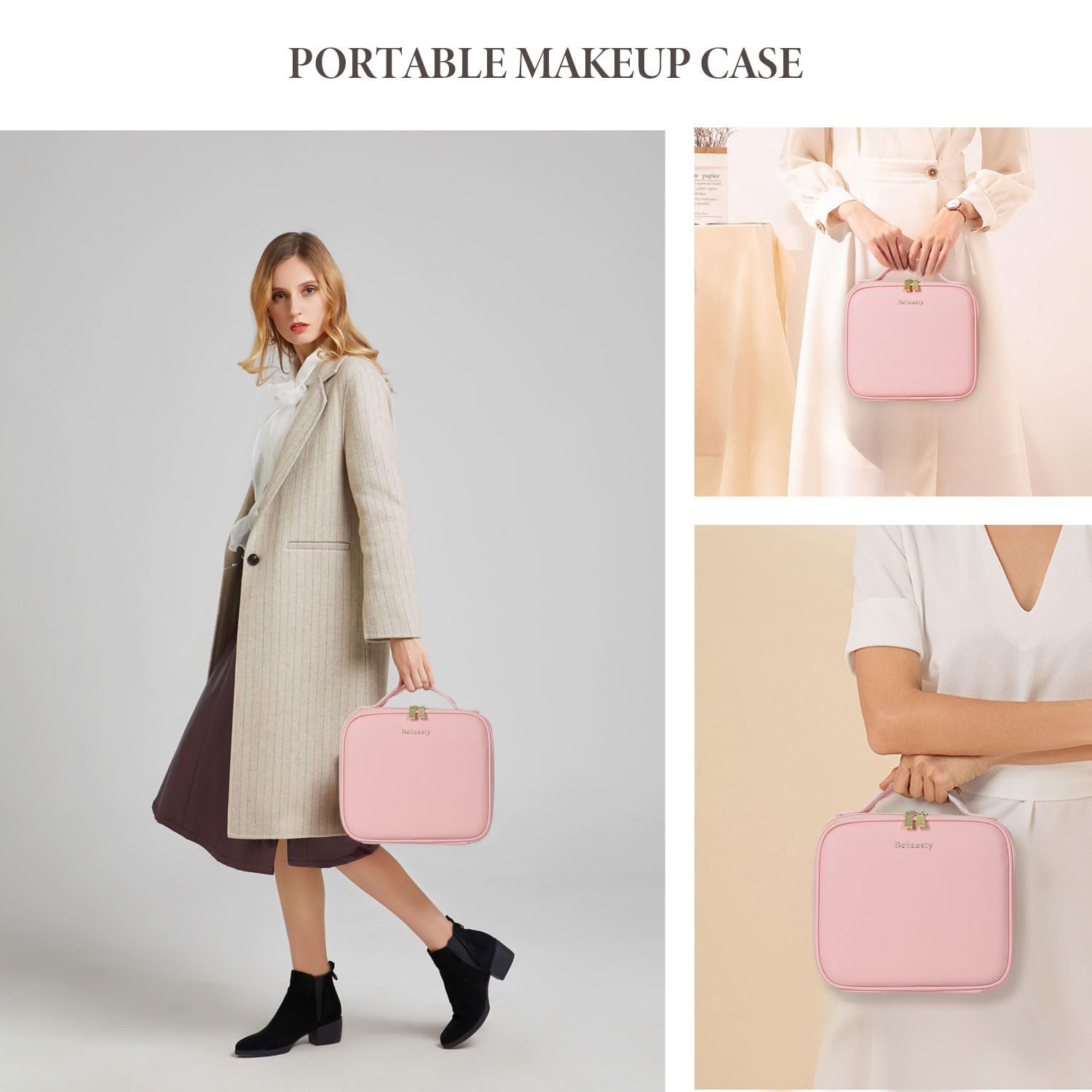Behaesty travel makeup bag makes a practical gift for her