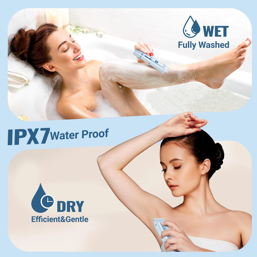 BEIDUONA bikini trimmer Type-C charging ensures quick power-ups for busy mornings