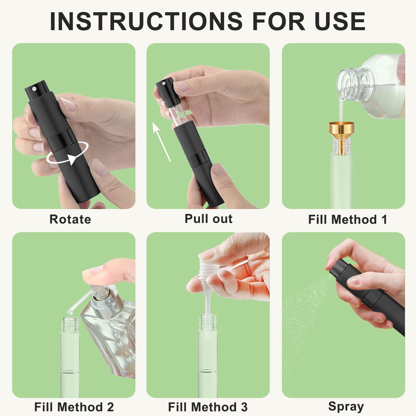 Beieverluck multipurpose travel bottle suitable for liquids