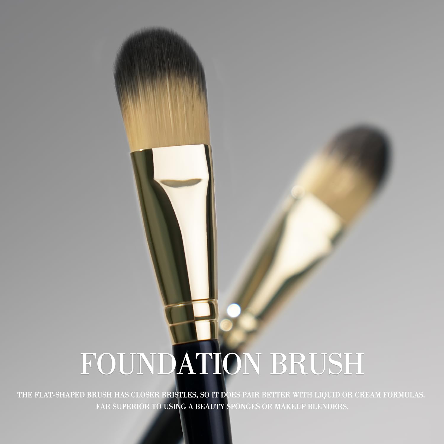 Beili foundation brush ideal for primer, moisturizer, and concealer prep.
