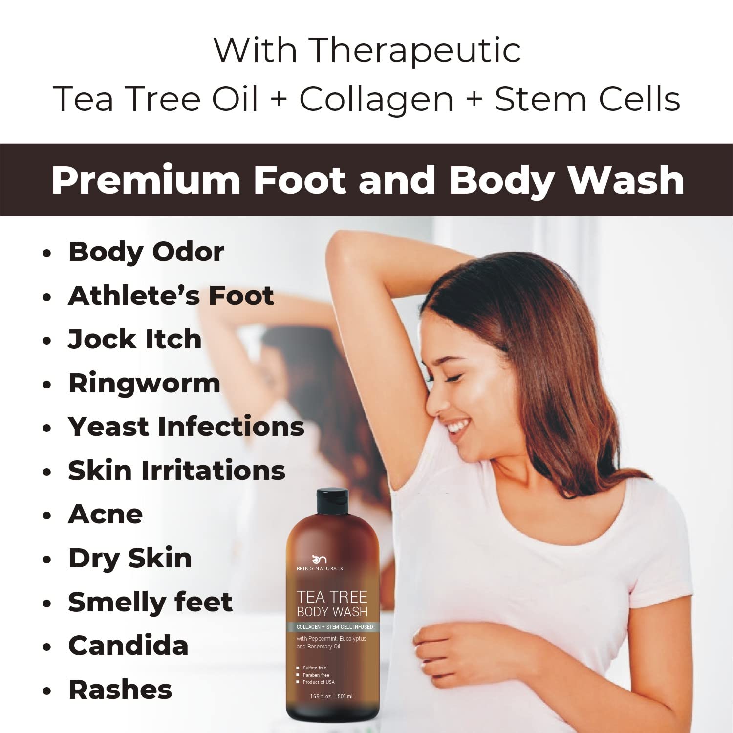 Being Naturals-odor-fighter-action cleanses while moisturizing dry skin.