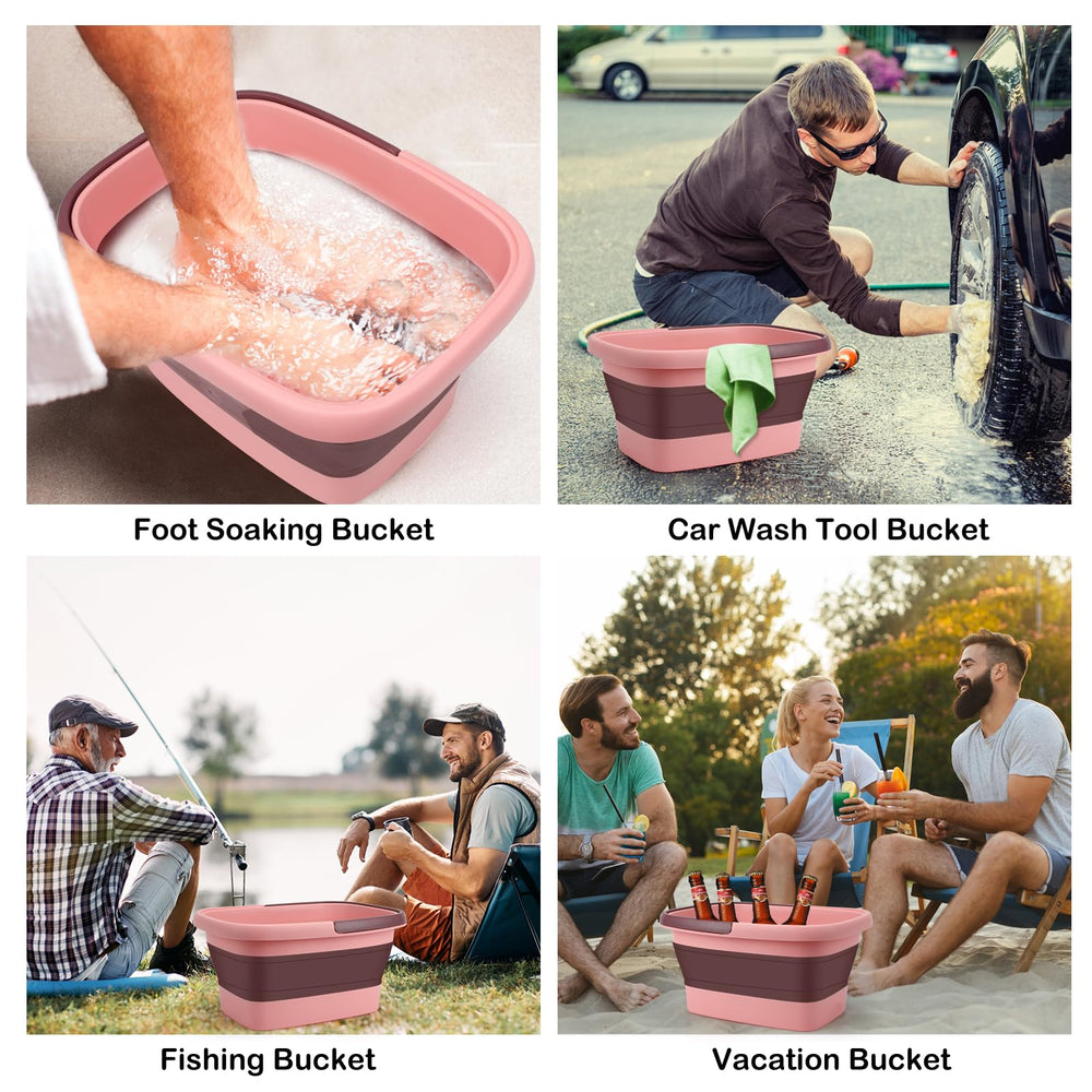 Beinilai foot bath 15-liter capacity provides generous soaking space.