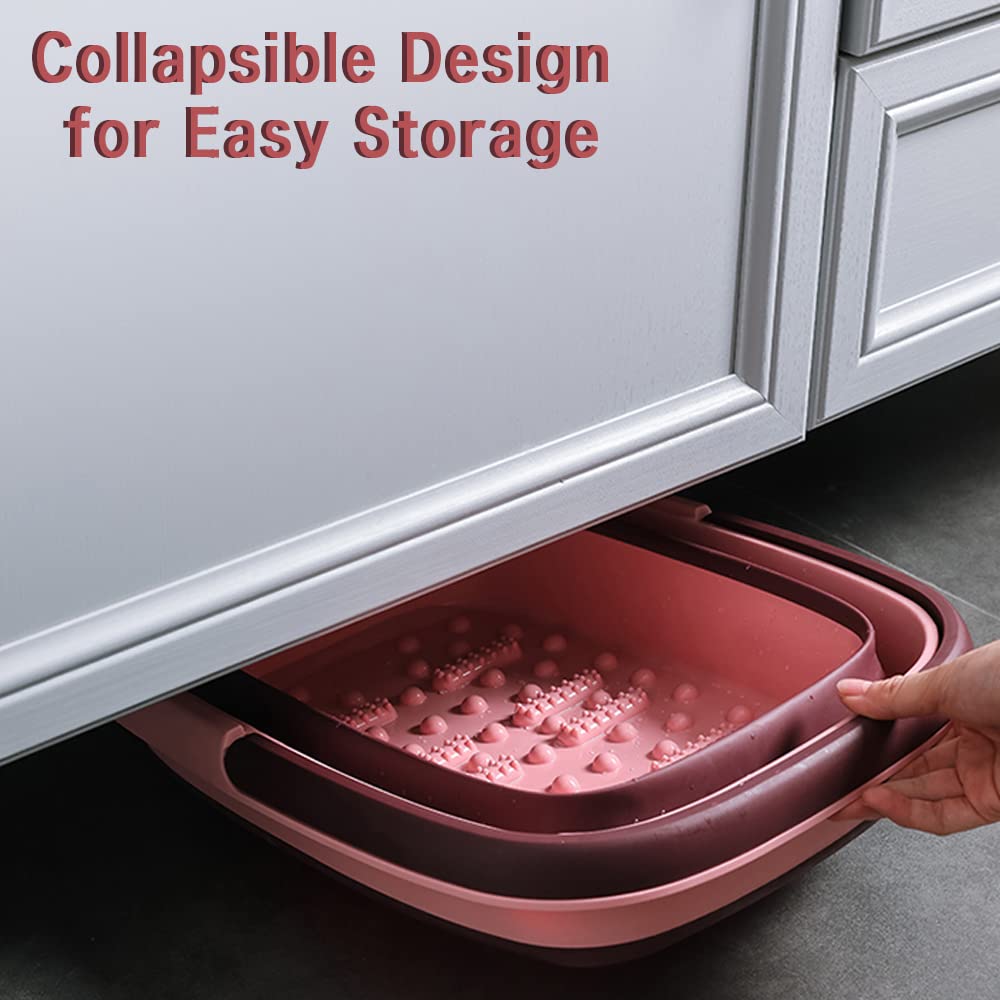 Beinilai foot bath easy-clean drying design speeds after-use care.