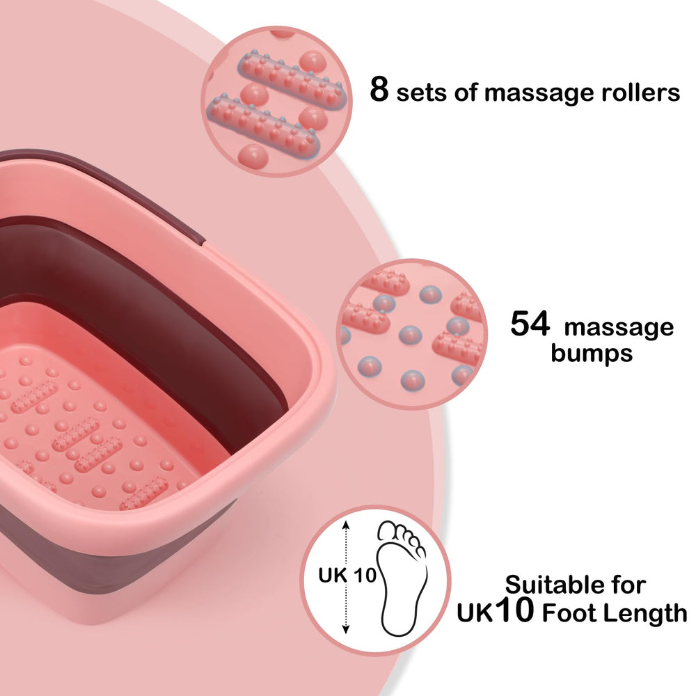 Beinilai foot bath with water pour-use proves easy to fill and enjoy.