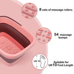 Beinilai foot bath with water pour-use proves easy to fill and enjoy.