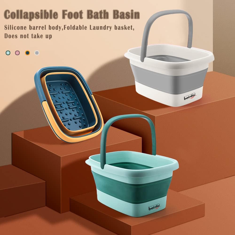 Beinilai foot spa is easy to clean and quick-drying.