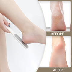 Beinilai pedicure foot file with removable pumice stone for smoother at-home prep.