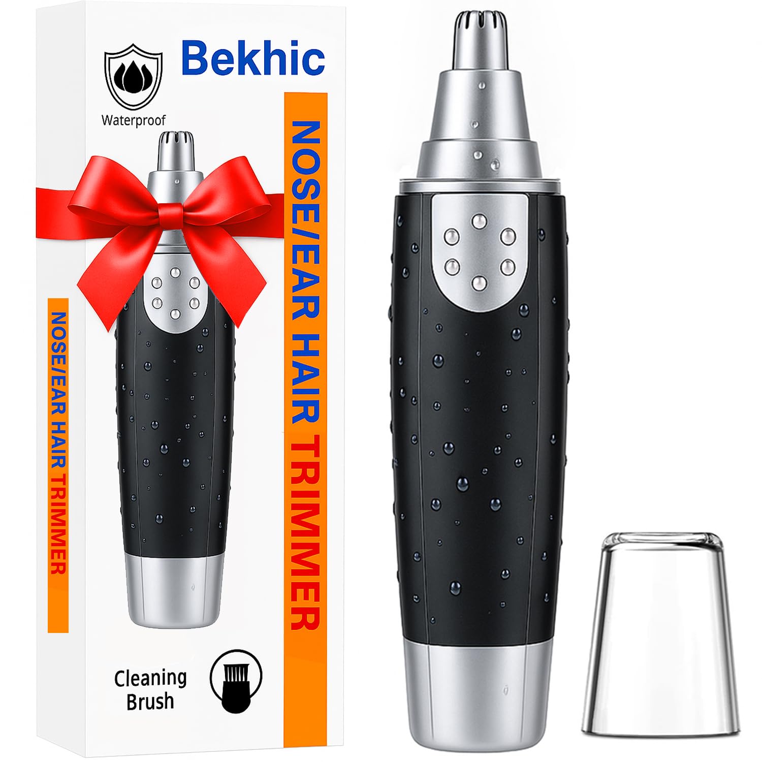Bekhic ear-nose trimmer compact design for portable grooming and travel.
