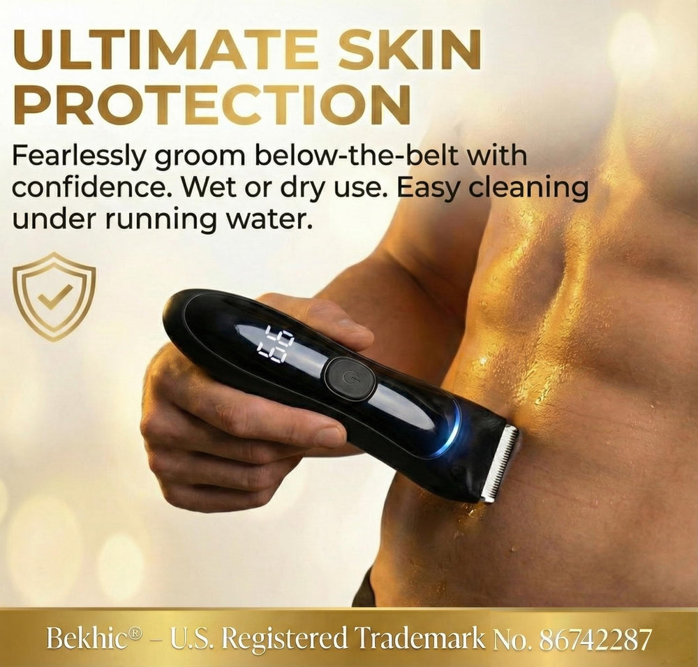 Bekhic ergonomic-non-slip grip gives confident control.